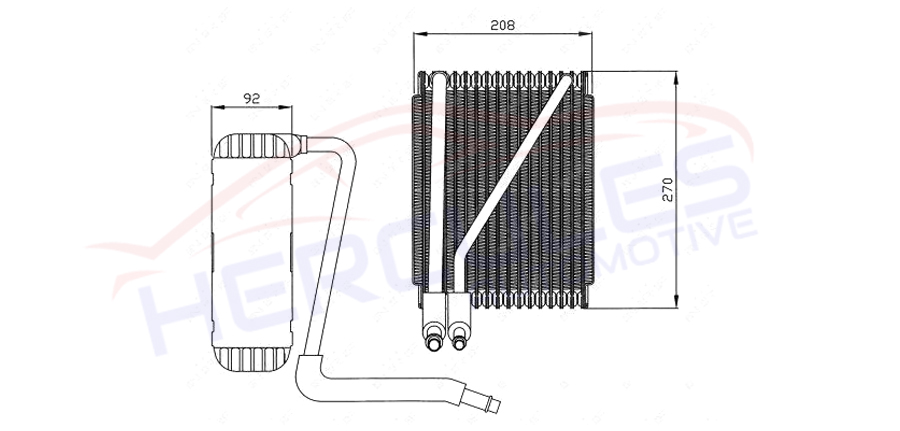 EVAPORATOR 1001542