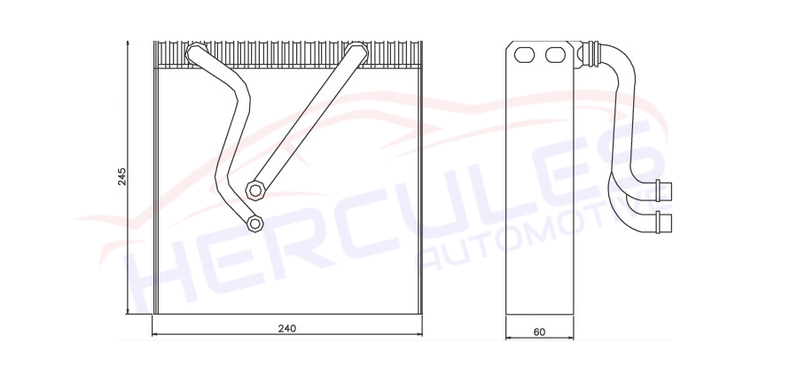 EVAPORATOR 1K1820103