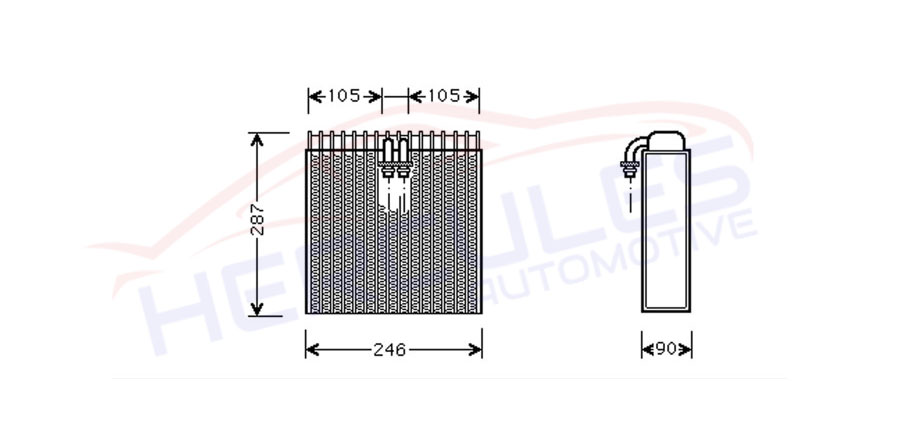 EVAPORATOR 4B1820103