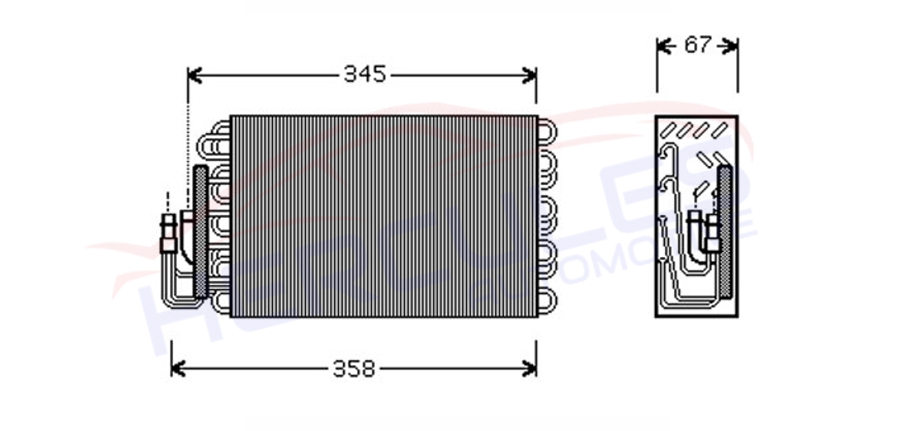 EVAPORATOR 64118361918