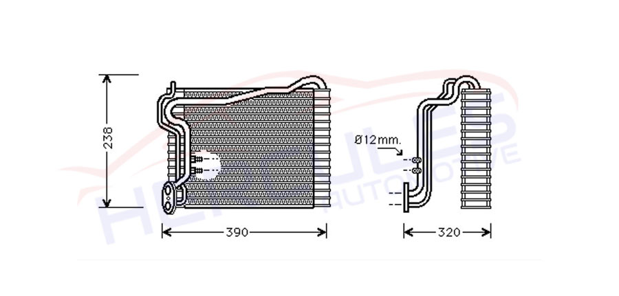 EVAPORATOR 8A1820103AA