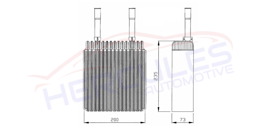 EVAPORATOR 96FW19850AC