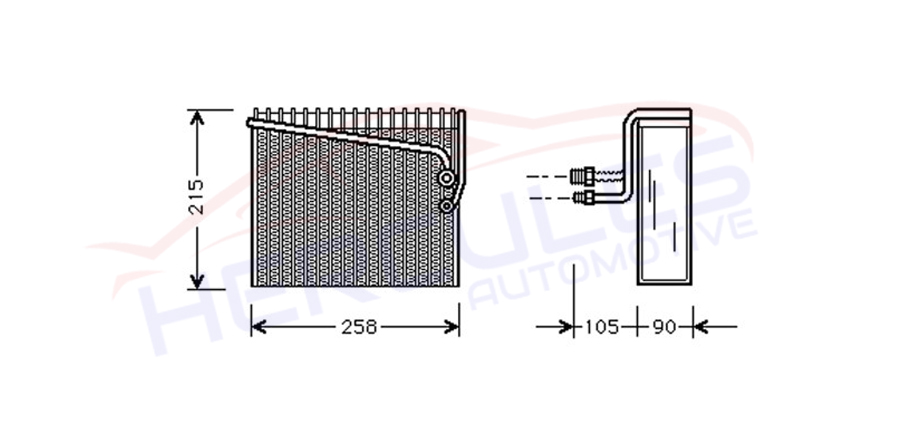 EVAPORATOR 60809730