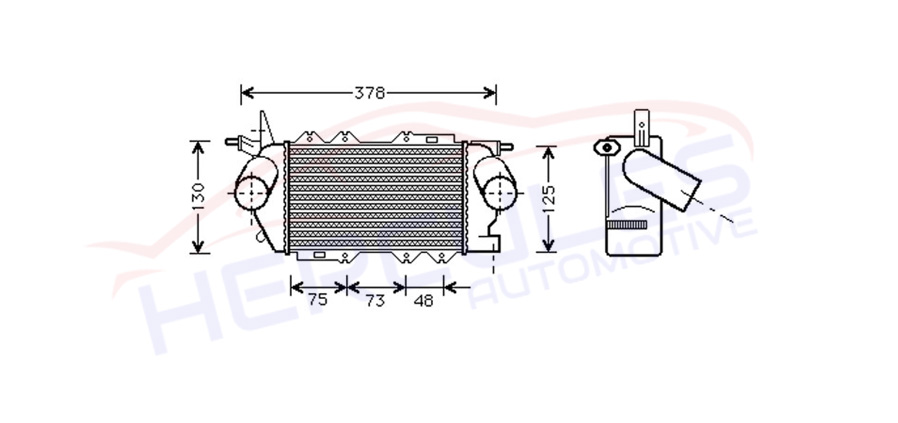 INTERCOOLER 1300403