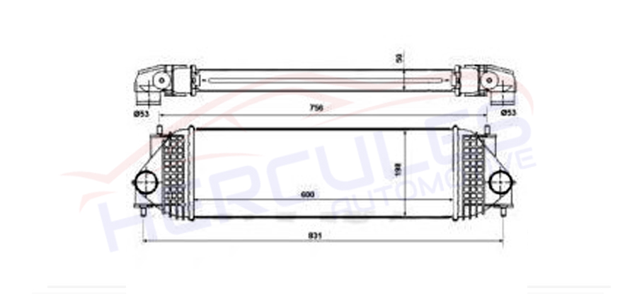 INTERCOOLER 1362067J00