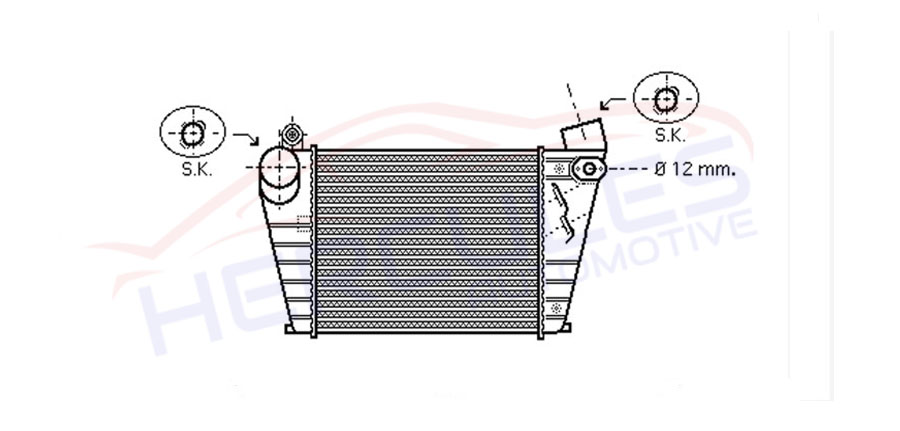 INTERCOOLER 1J0145803E