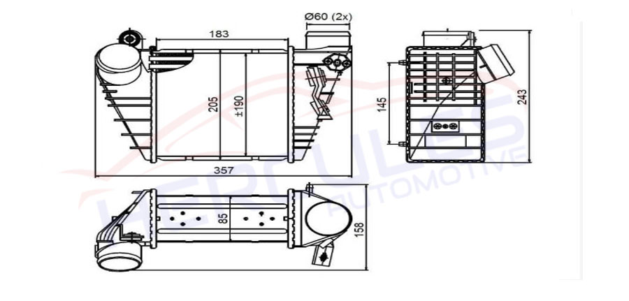 INTERCOOLER 1J0145803N