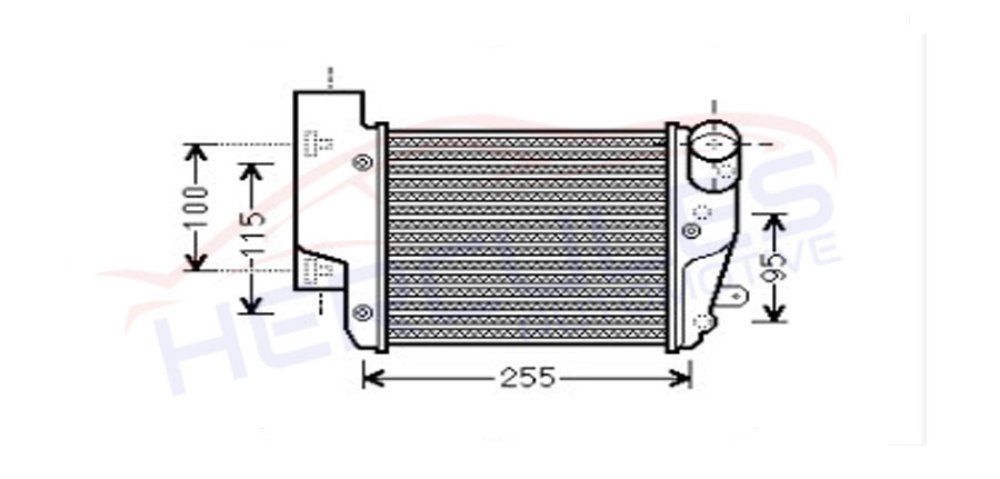 INTERCOOLER 4F0145806E