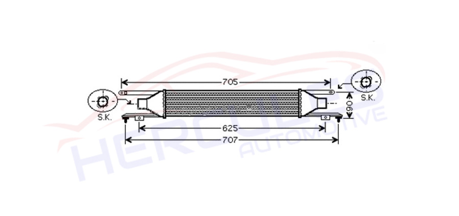 INTERCOOLER 55702004