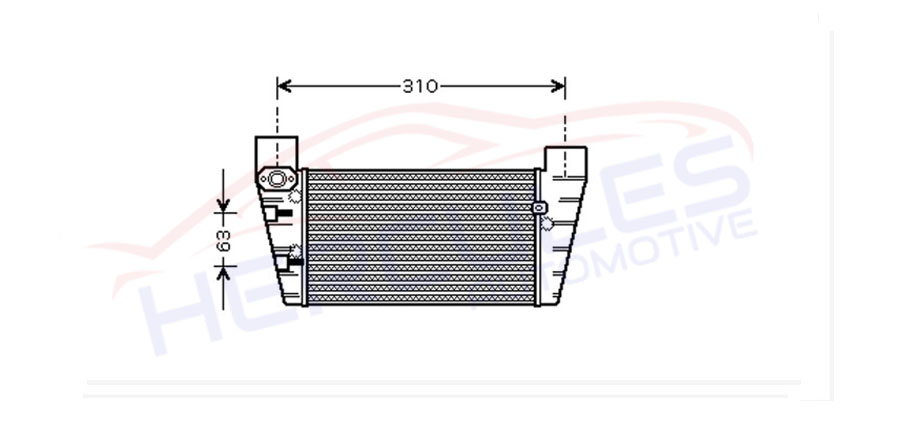 INTERCOOLER 8E0145805N