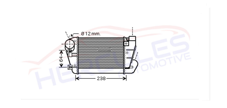 INTERCOOLER 8E0145805R