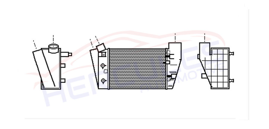 INTERCOOLER 8E0145806C/D