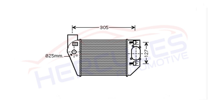 INTERCOOLER 8E0145806J/F