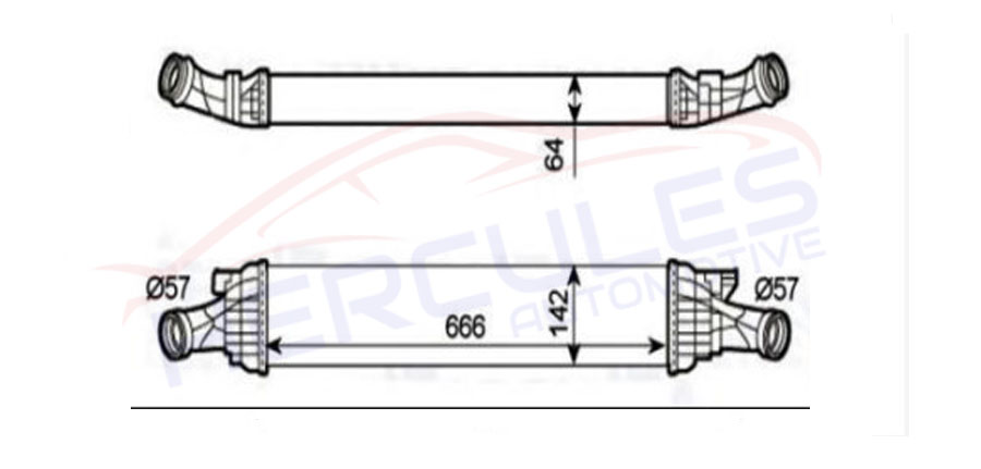 INTERCOOLER 8K0145805G