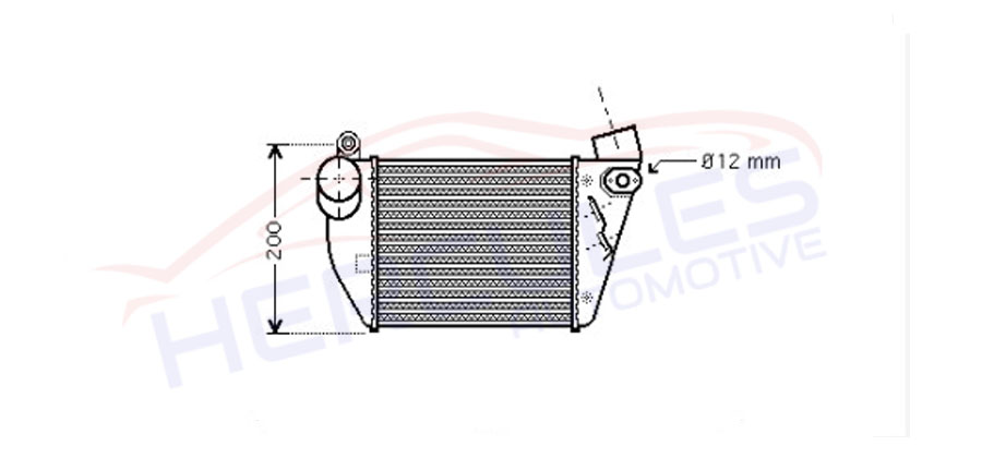 INTERCOOLER 8N0145805D