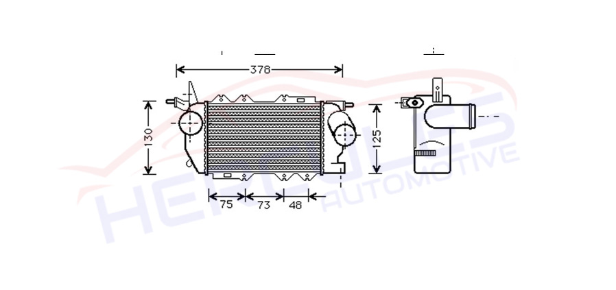 INTERCOOLER 1300400