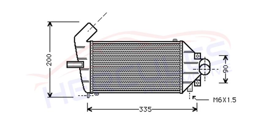 INTERCOOLER 1300405