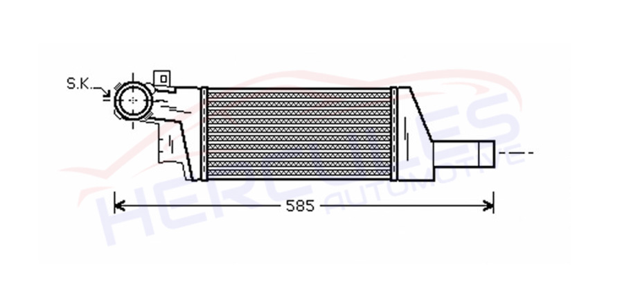 INTERCOOLER 1300410