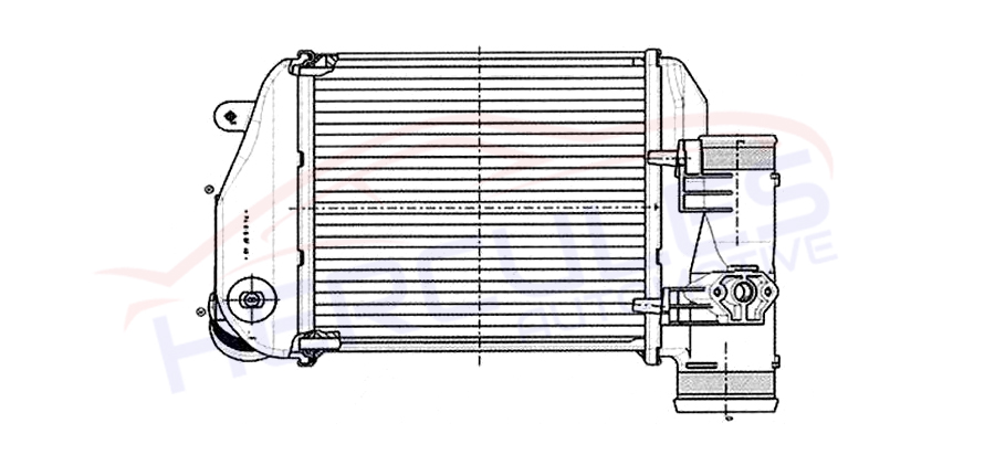 INTERCOOLER 4F0145805E/AF