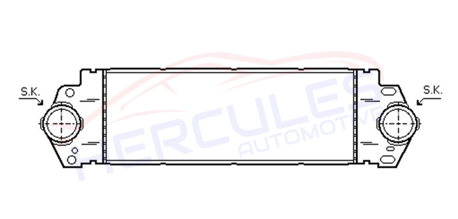 INTERCOOLER 7H0145804A