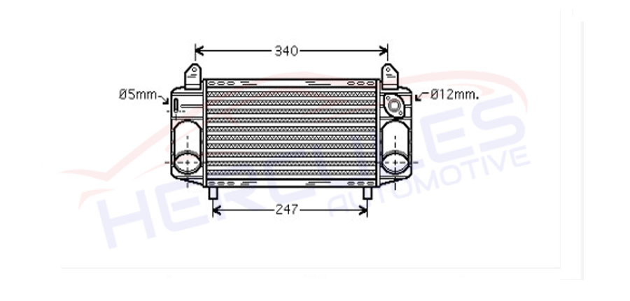 INTERCOOLER 8Z0145802B14 